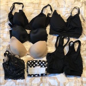8 nursing/pumping bras